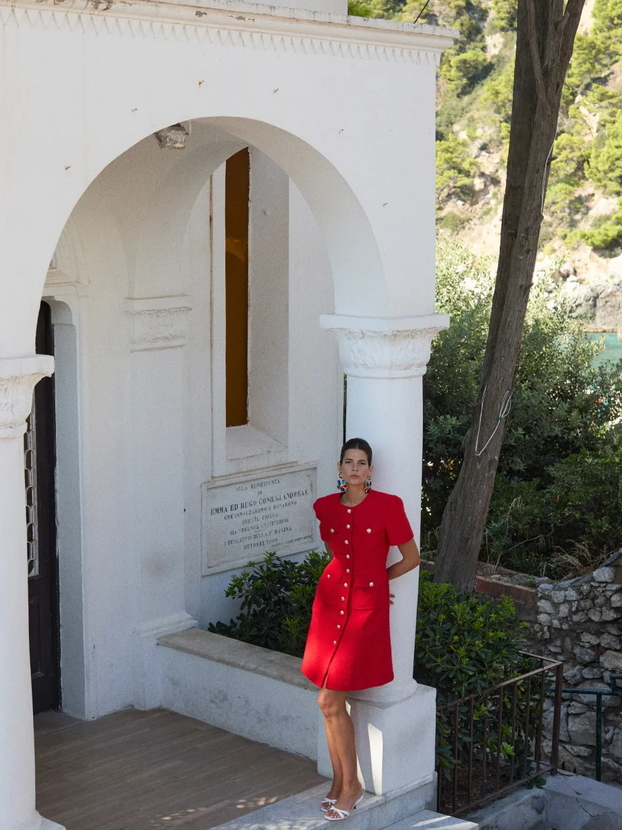 Elinor Boucléklänning - Bild 3