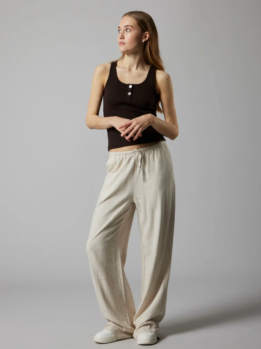 Linne Byxa Low - Bild 5