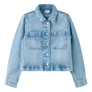 JeansJacka strass stenar