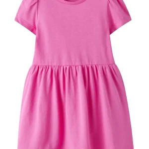 Kortärmad Klänning Cerise