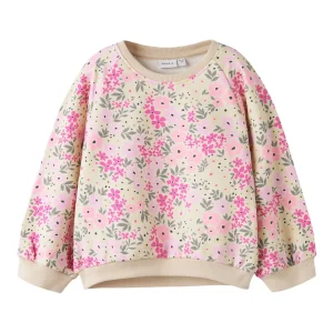 Blommig Sweat Tröja