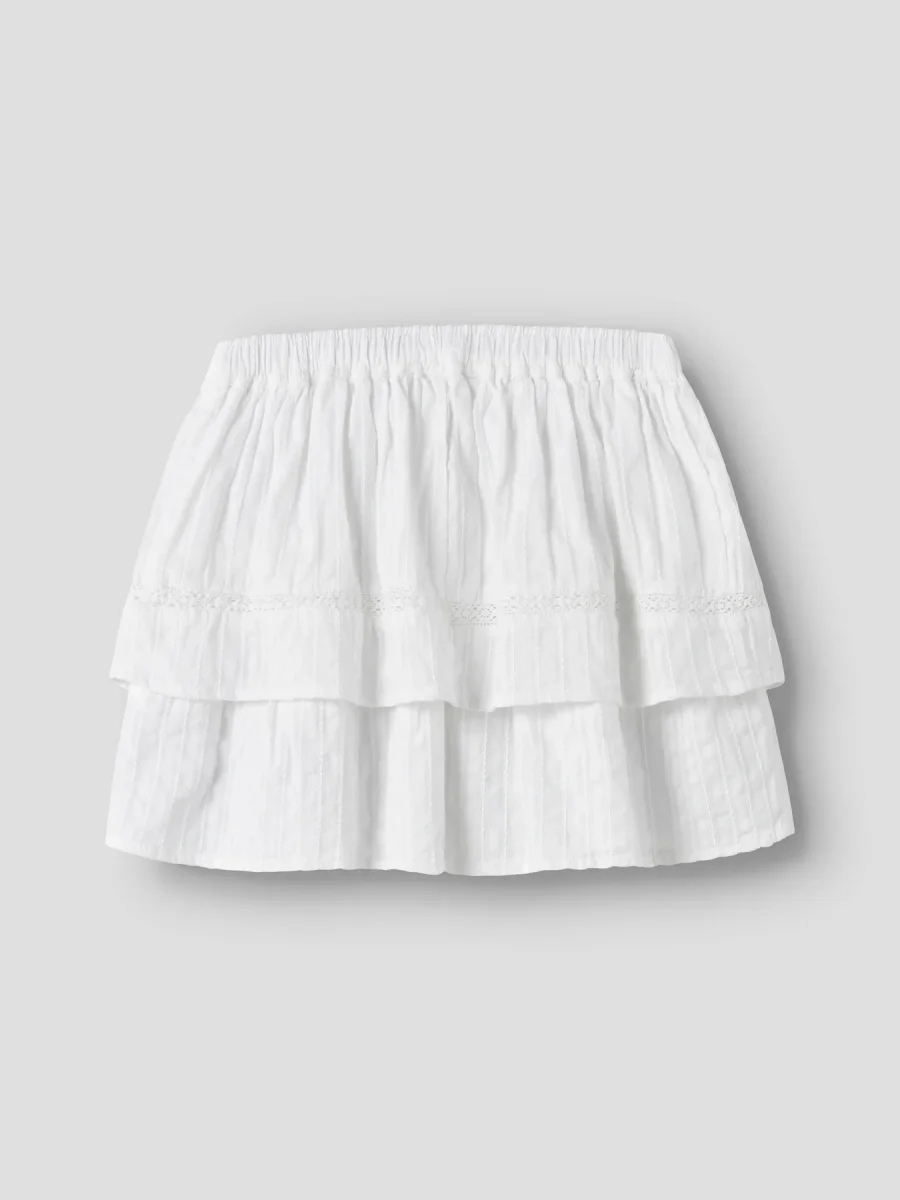 Söt VolangKjol med spets - Bild 3