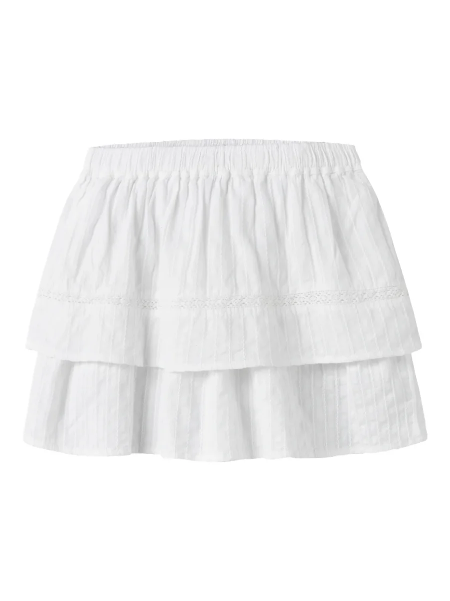 Söt VolangKjol med spets - Bild 2