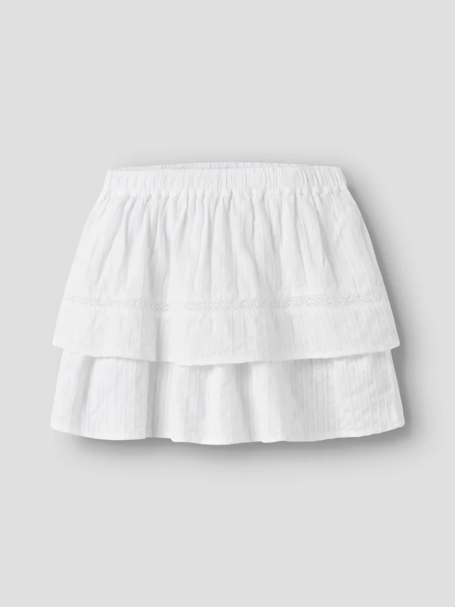 Söt VolangKjol med spets - Bild 5