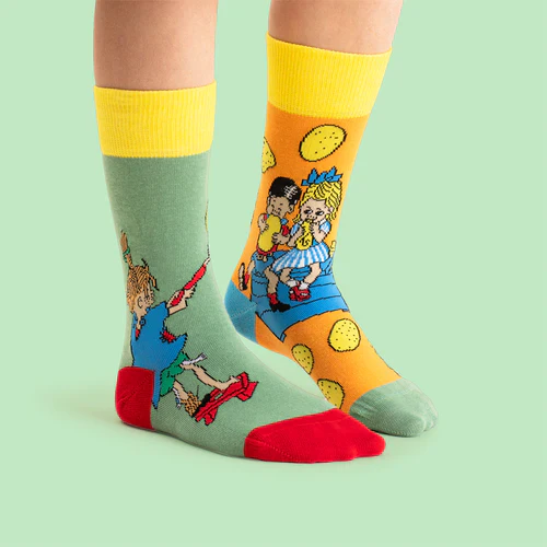 Strumpor Pippi steker pannkakor