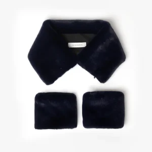 Gianina Faux-Fur Accessory Set