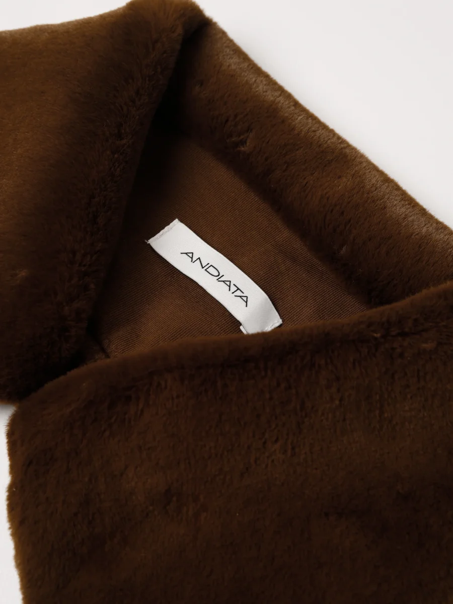 Gianina Faux-Fur Accessory Set - Bild 4