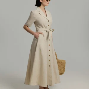 Giorgia Linen Dress