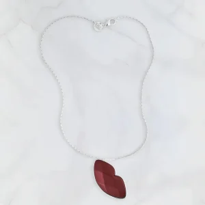 Halsband Lite Kiss Silver