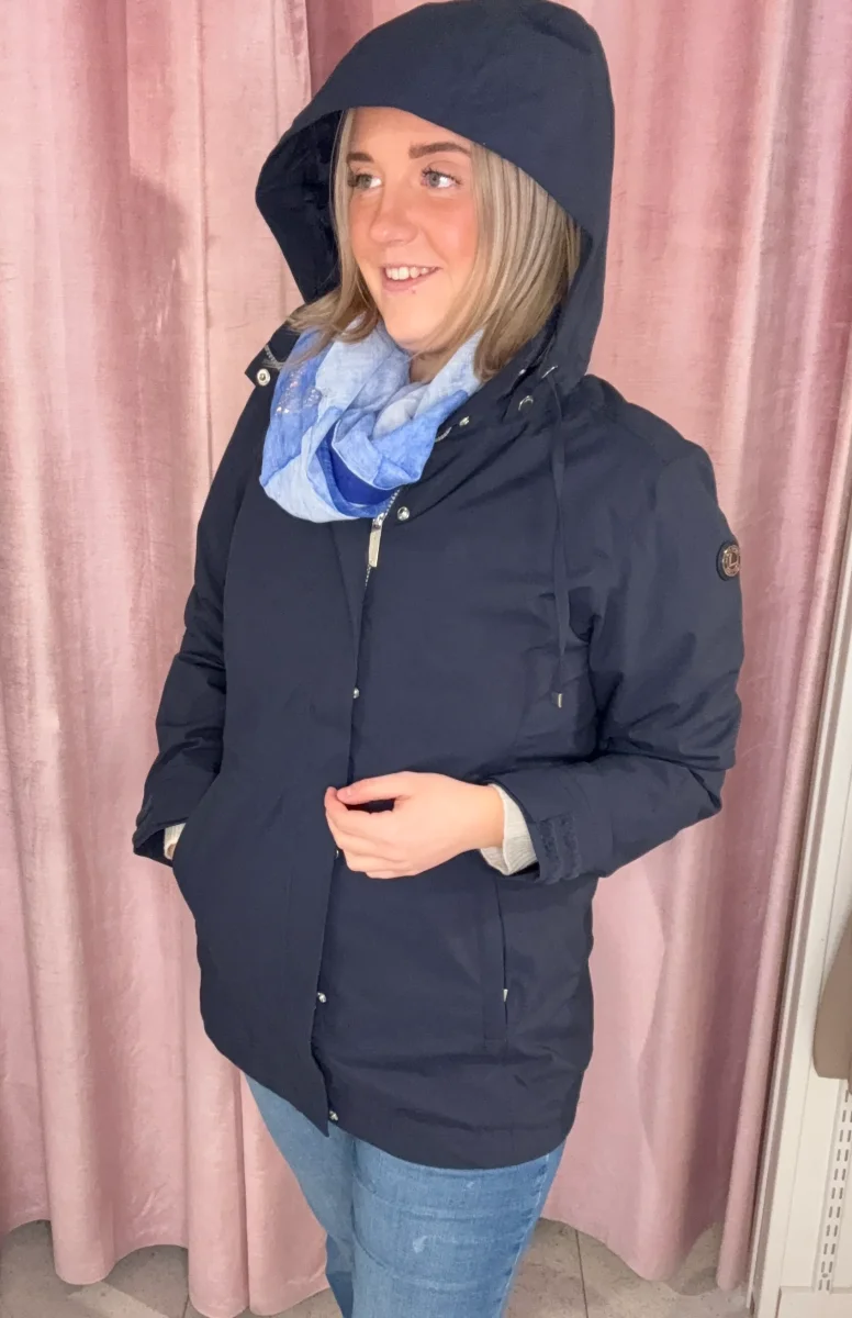 Marinblå jacka från Luhta - Bild 3
