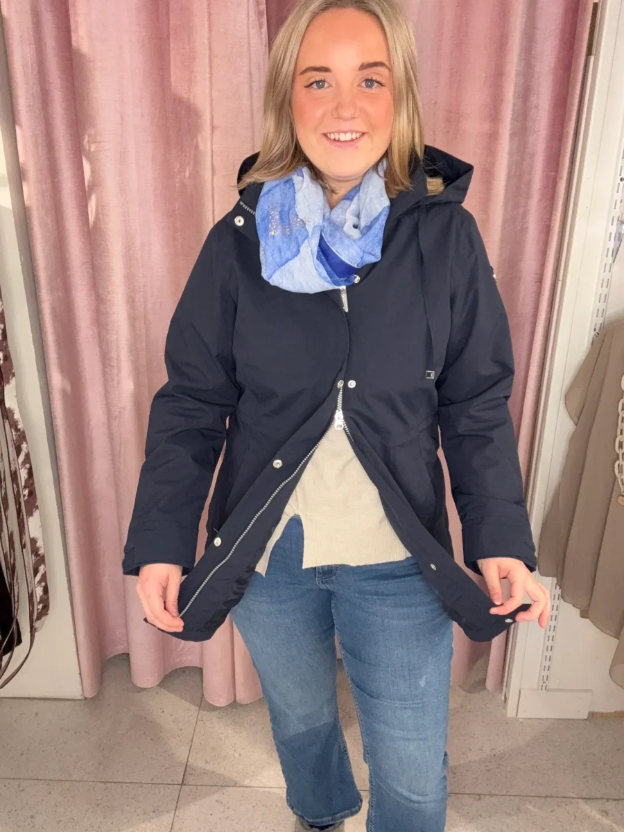 Marinblå jacka från Luhta - Bild 8