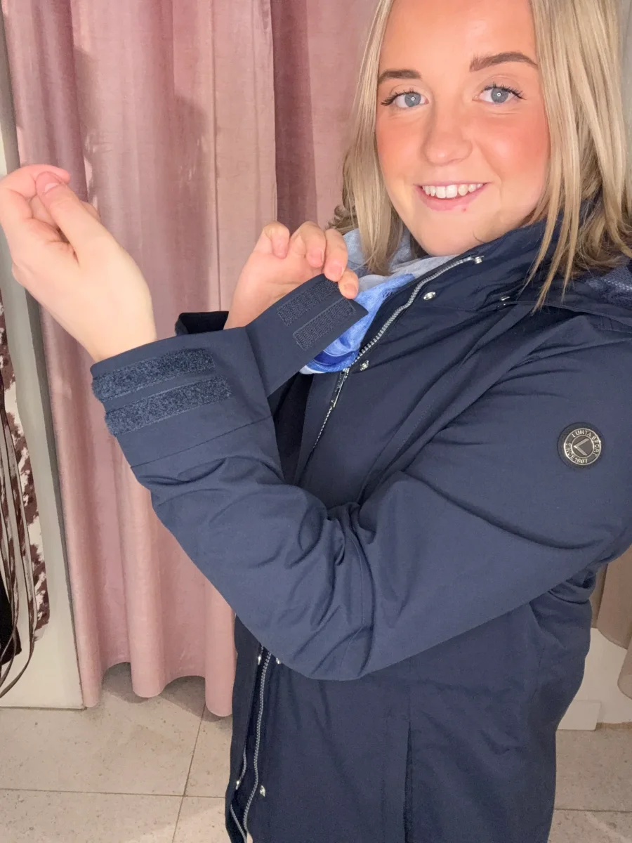 Marinblå jacka från Luhta - Bild 7