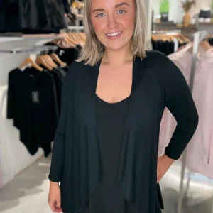 A-format svart linne från Anvito 5428