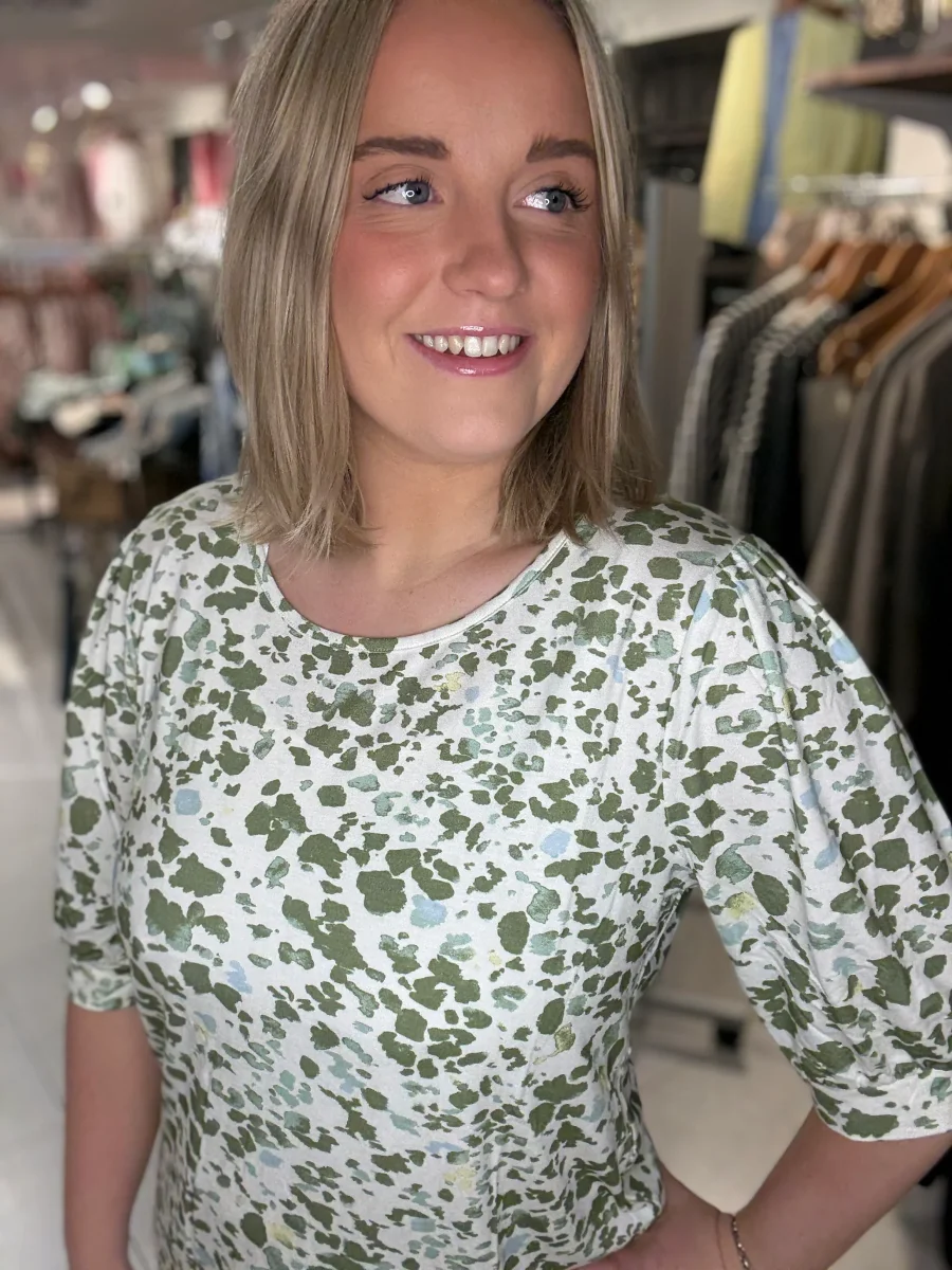 Mönstrad topp från Yest Curve A006215 - Bild 5