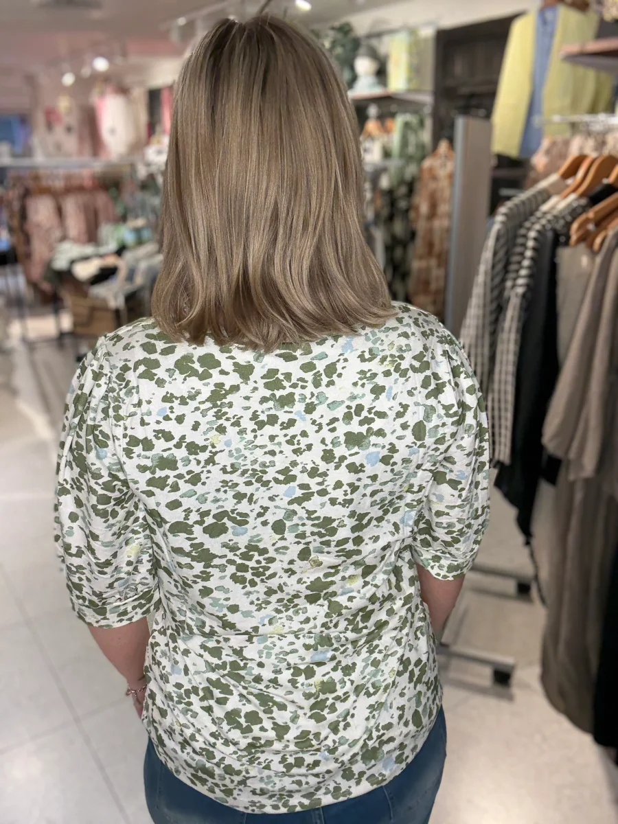 Mönstrad topp från Yest Curve A006215 - Bild 4