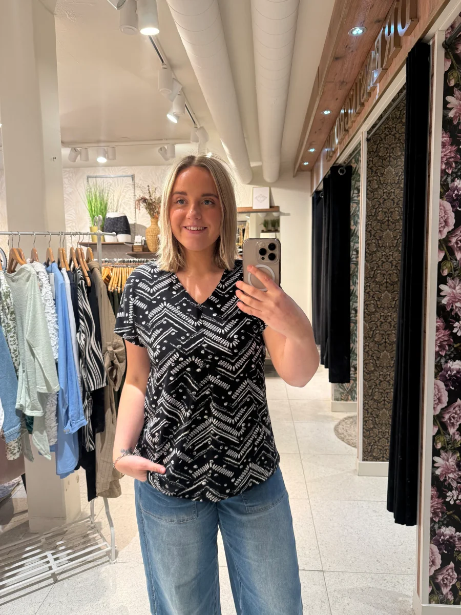 Mönstrad topp från Ciso 220582 - Bild 2