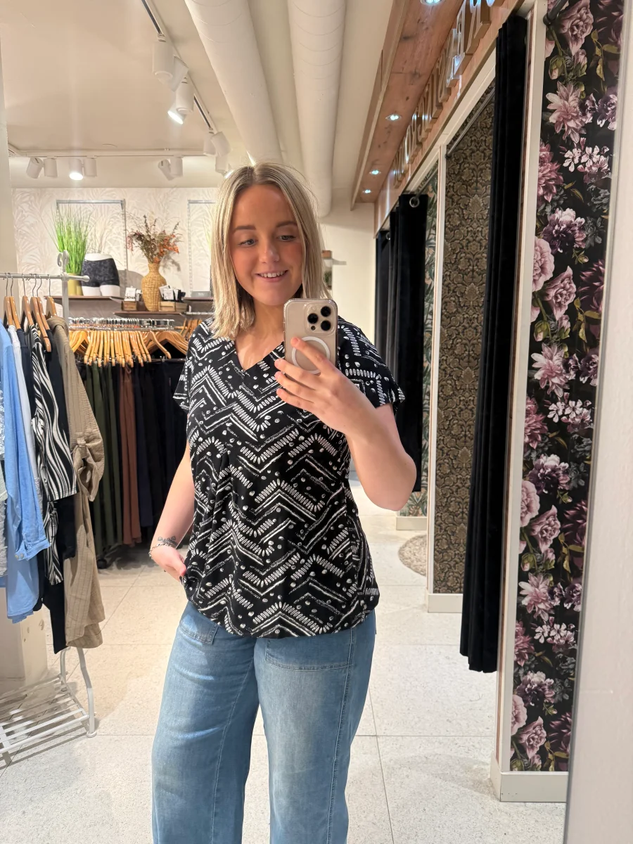 Mönstrad topp från Ciso 220582 - Bild 3