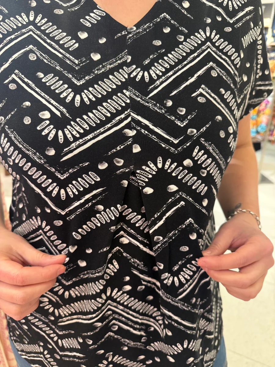 Mönstrad topp från Ciso 220582 - Bild 4