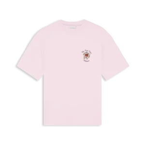 Drôle de monsieur T-Shirt Slogan Rose