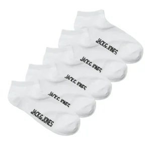 5 PACK Kortstrumpor Vita