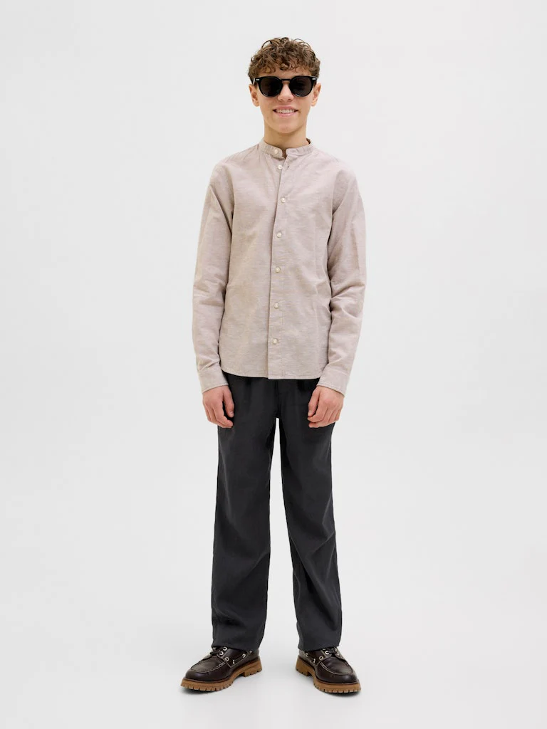 Svarta LinneByxor - Bild 5