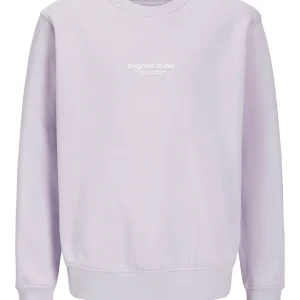 Tröja Sweatshirt CrewNeck Lila