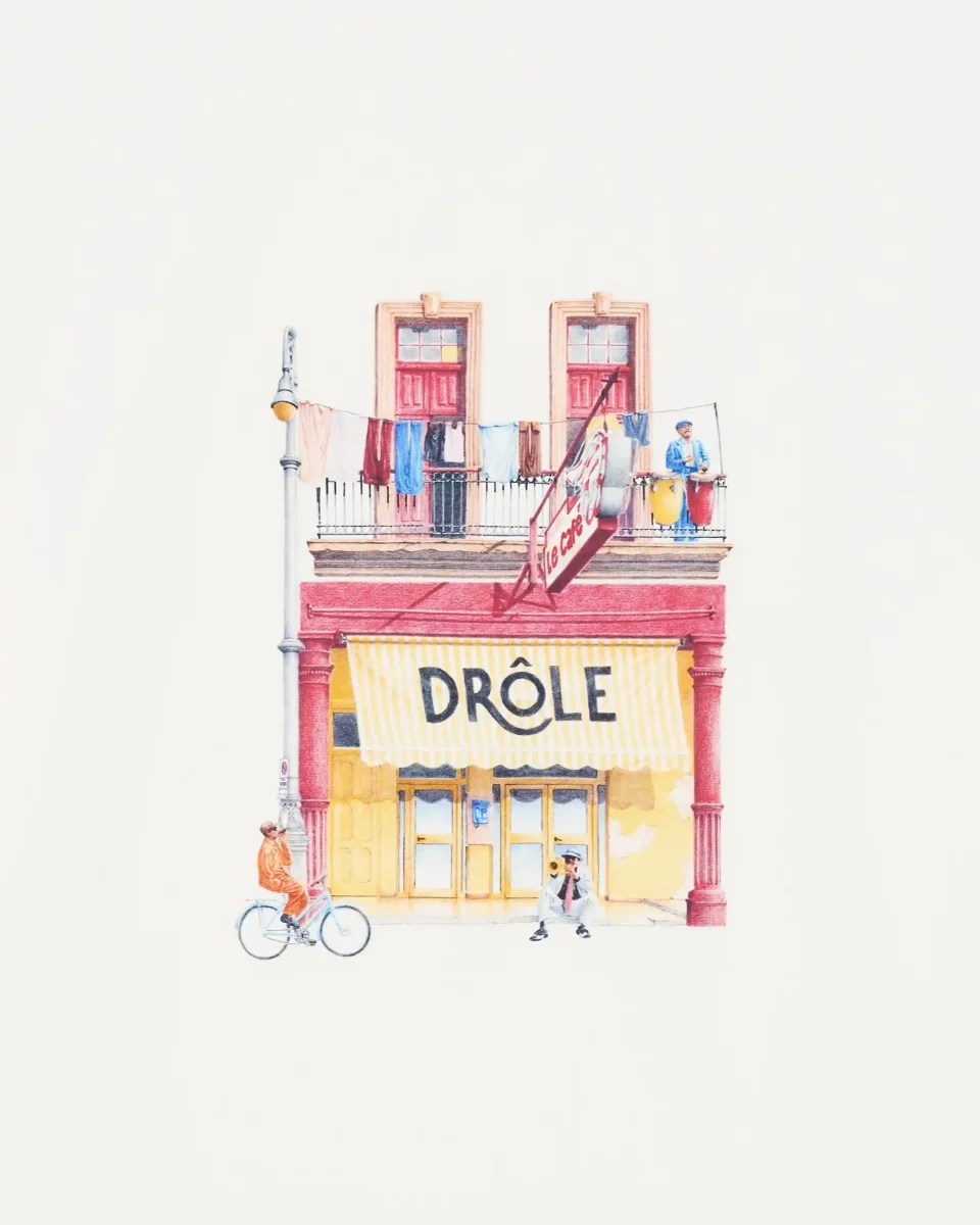 Drôle de Monsieur T-shirt DrÙle CafÈ - Bild 3