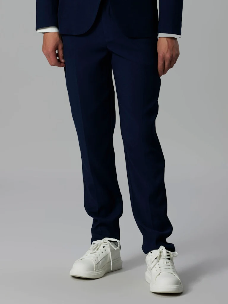 Marinblå Kostymbyxa chinos - Beställningsvara - Bild 4