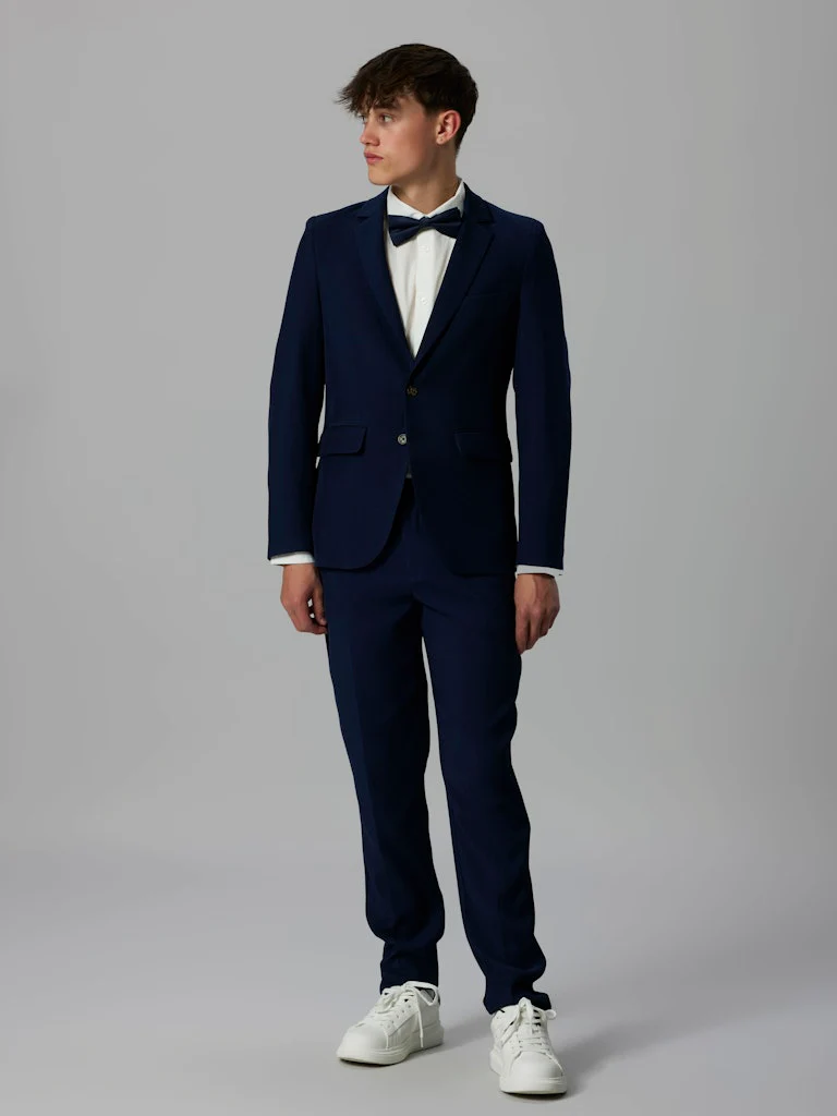 Marinblå Kostymbyxa chinos - Beställningsvara - Bild 5