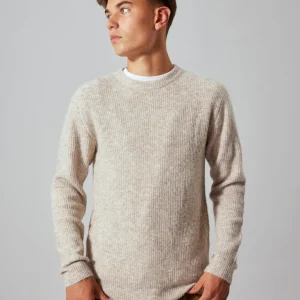 Stickad Tröja O-neck