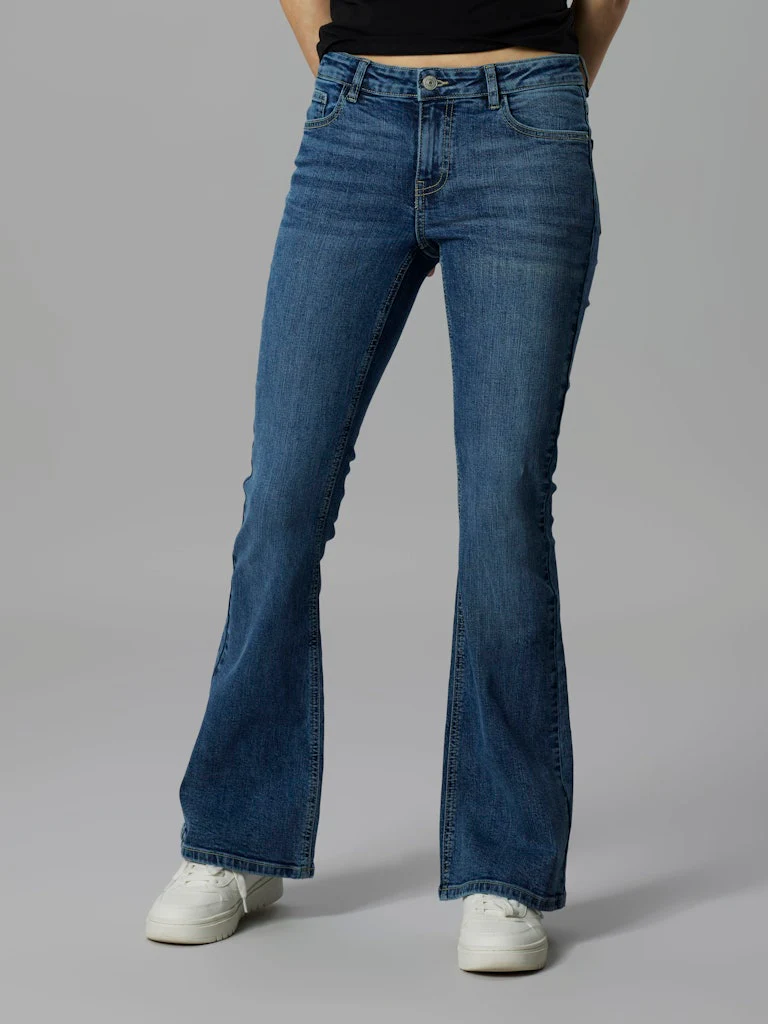 Low waist Jeans Flared - Bild 2