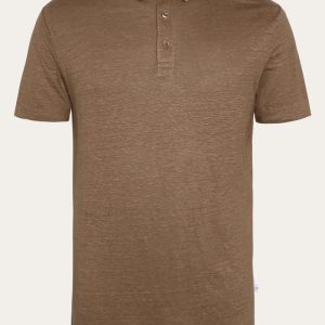 Knowledge Cotton Apparel Piké Regular Linen