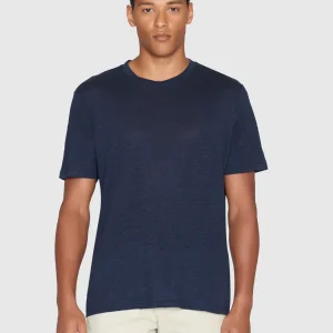 Knowledge Cotton Apparel T-shirt Linen