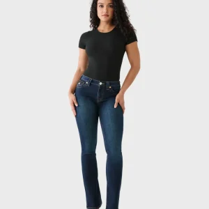 True Religion Jeans Becca Mid Rise Boot Cut