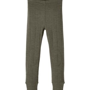 NMMWANG WOOL NEEDLE LEGGINGS