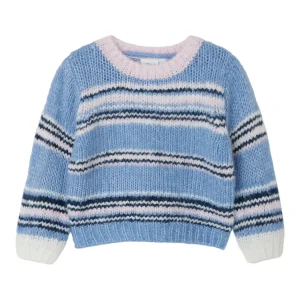 Stickad Tröja Randig