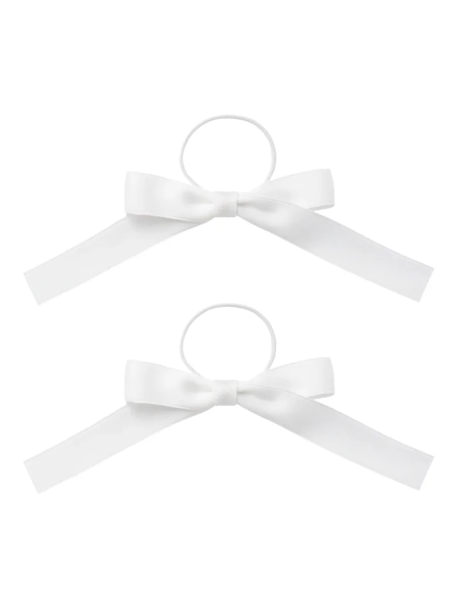 2-pack Hårsnoddar med rosett