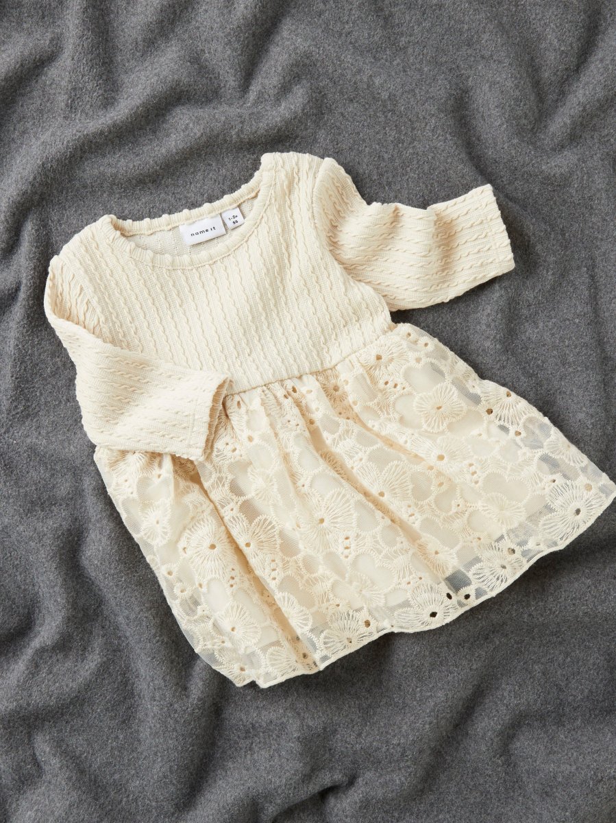 Baby Klänning Spets - Bild 5