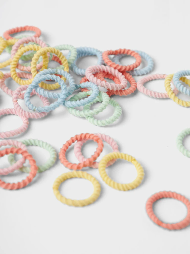 50-pack små hårsnoddar - Bild 2