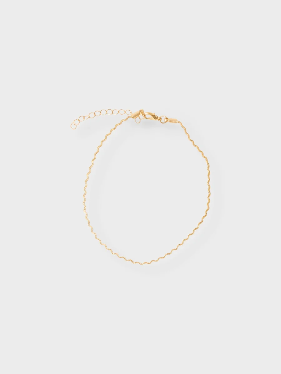 Armband Vågig Guld - Bild 3