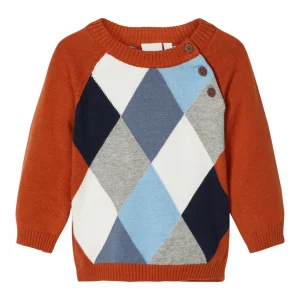 Stickad tröja baby - bebiströja