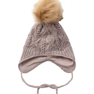 Ull Mössa med tofs - Merinoull