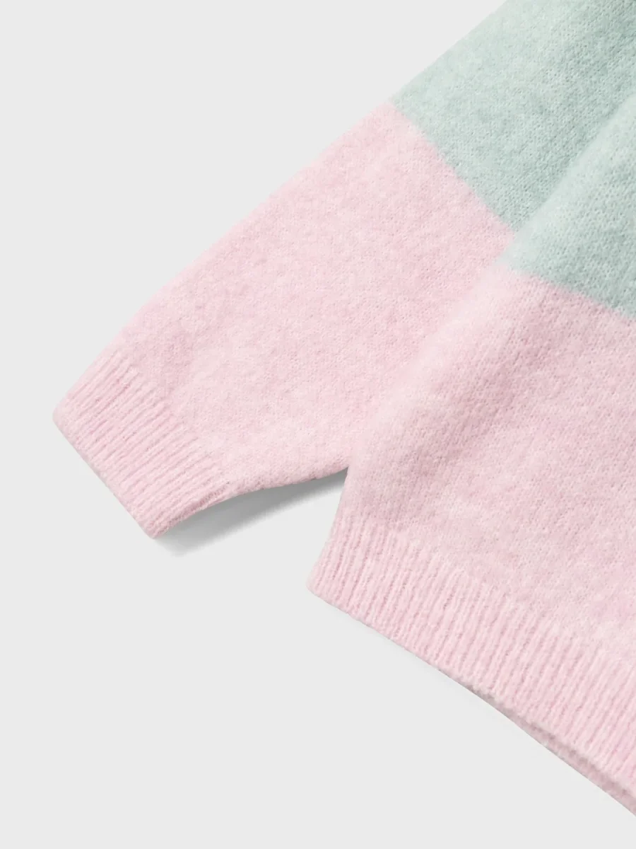 Randig Stickad Tröja - Bild 3