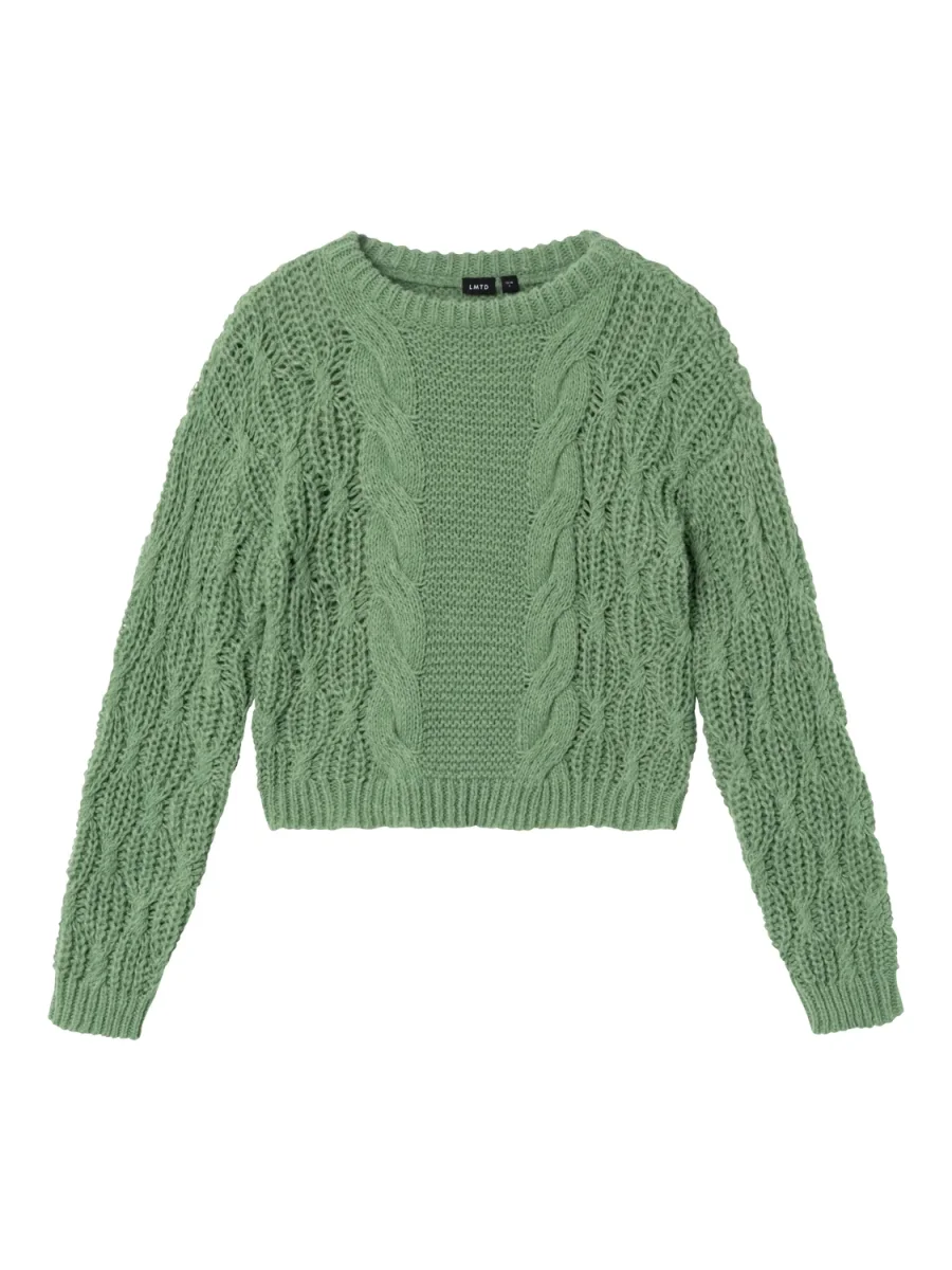 Stickad Grön Tröja