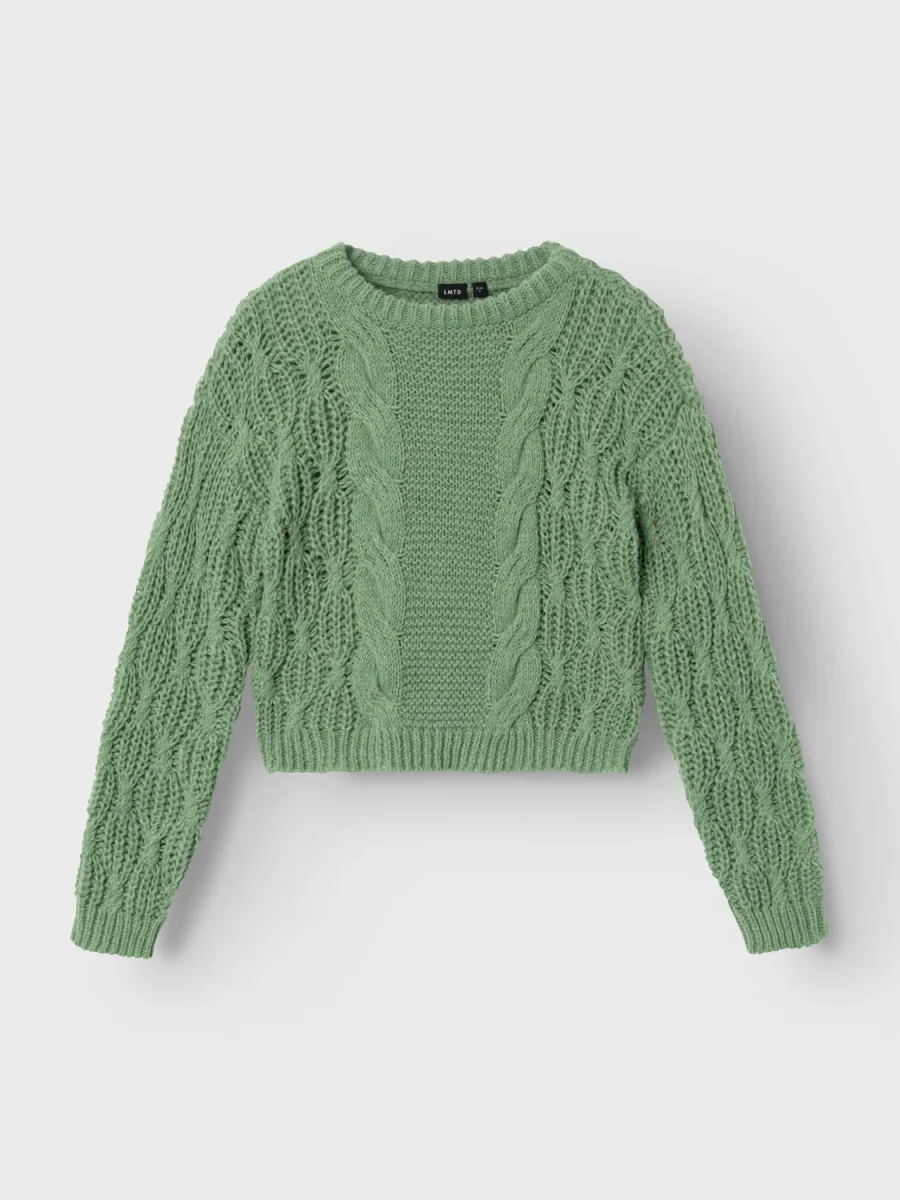 Stickad Grön Tröja - Bild 5