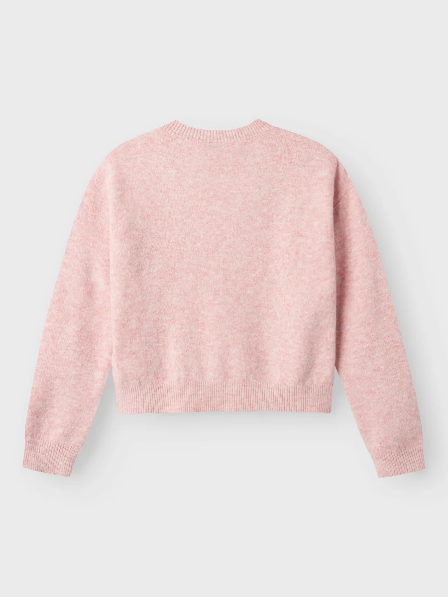 Rosa Stickad Tröja - Bild 4