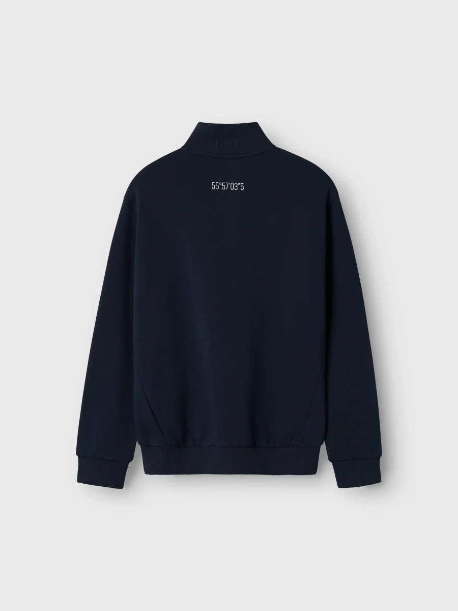 Zip Tröja Sweatshirt - Bild 5