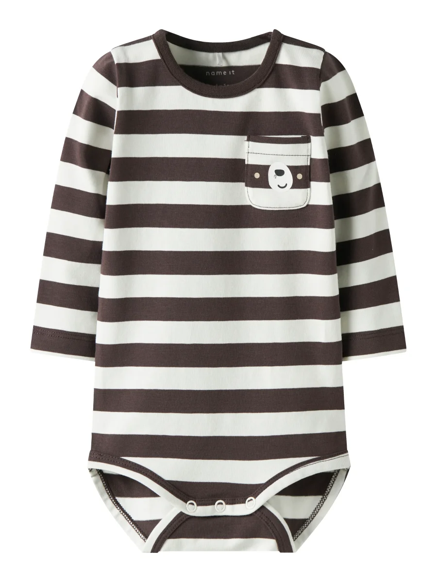 Randig Baby Body - Bild 2