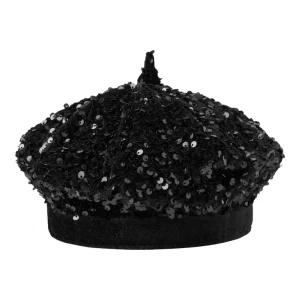 Svart Paljett Basker