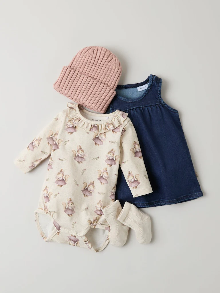 Baby Klänning Denim - Bild 6